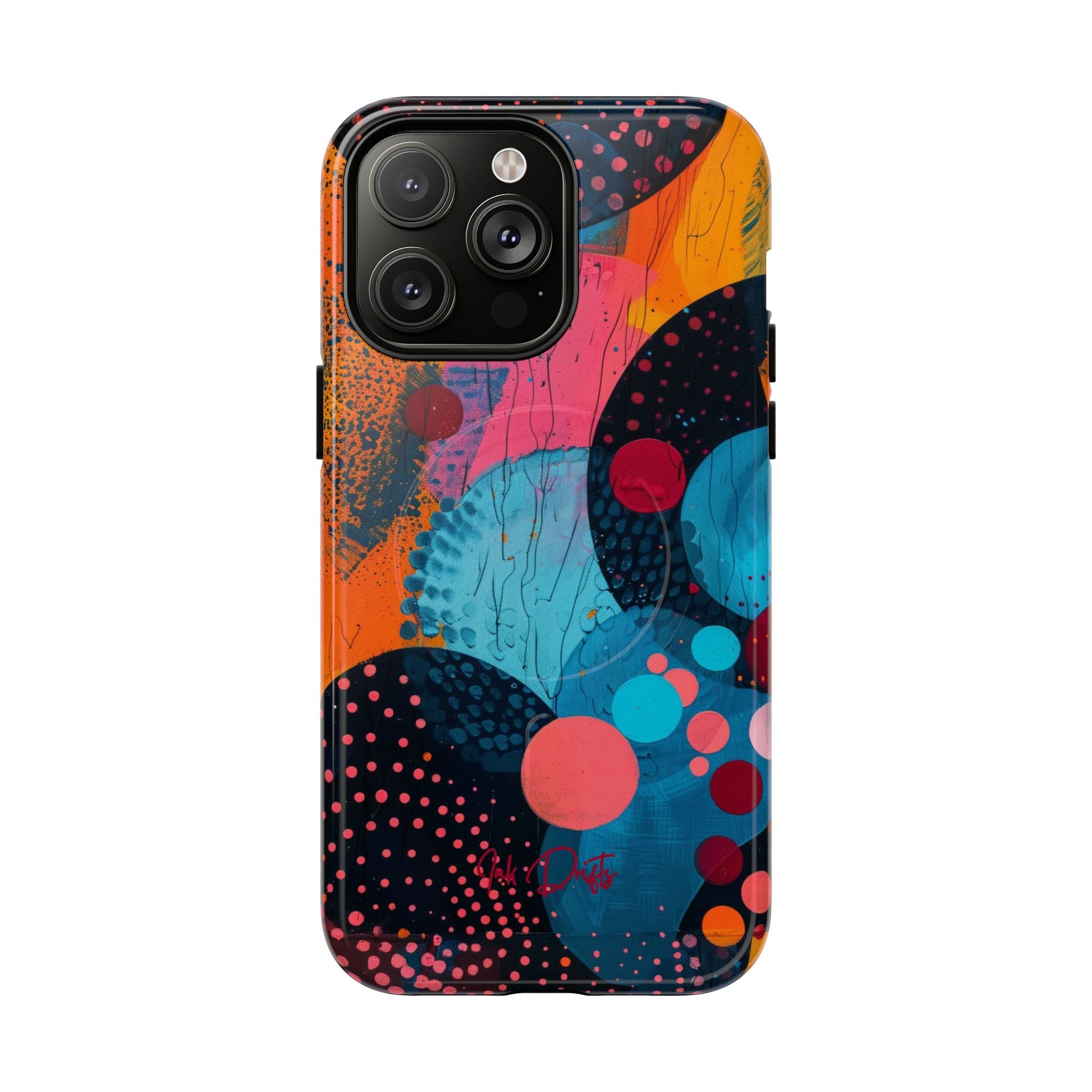 iPhone 14 Pro Max Glossy Phone Case - Color Burst | MagSafe iPhone Case