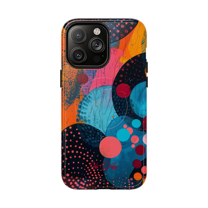 iPhone 14 Pro Max Glossy Phone Case - Color Burst | MagSafe iPhone Case