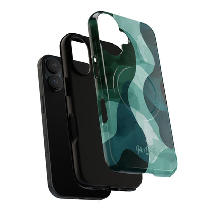 Phone Case - Verdant Waves | MagSafe iPhone Case