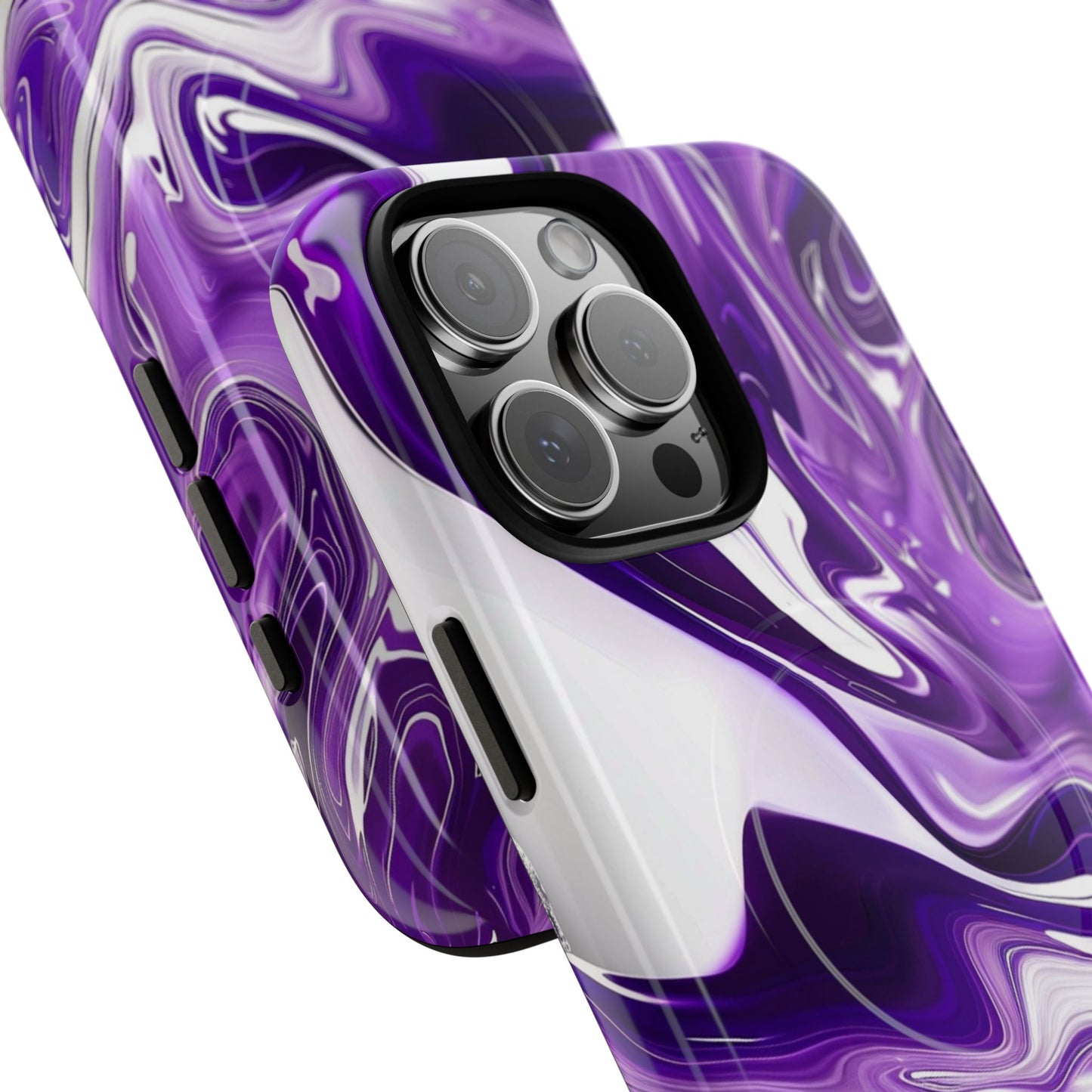 Phone Case - Violet Vortex | MagSafe iPhone Case