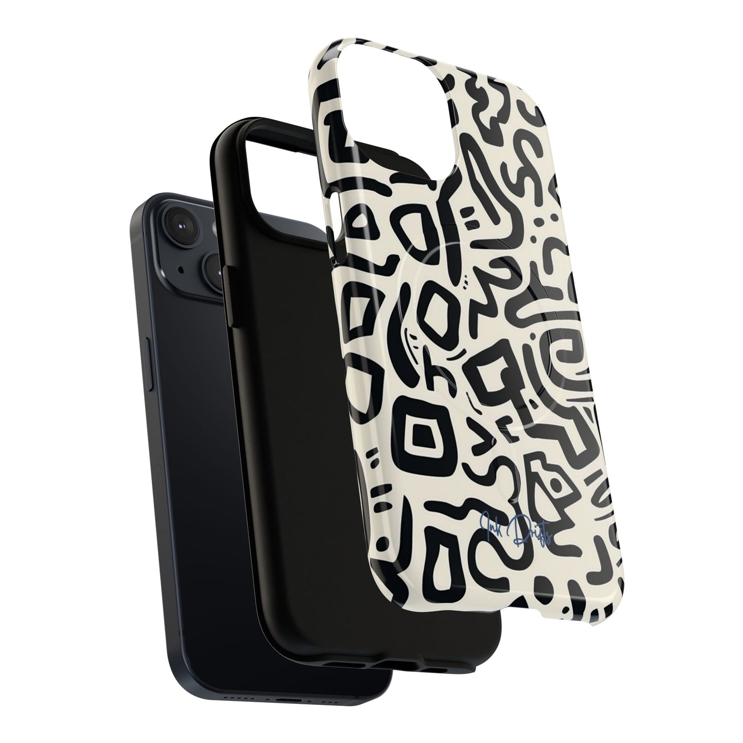 Phone Case - Abstract Doodle | MagSafe iPhone Case