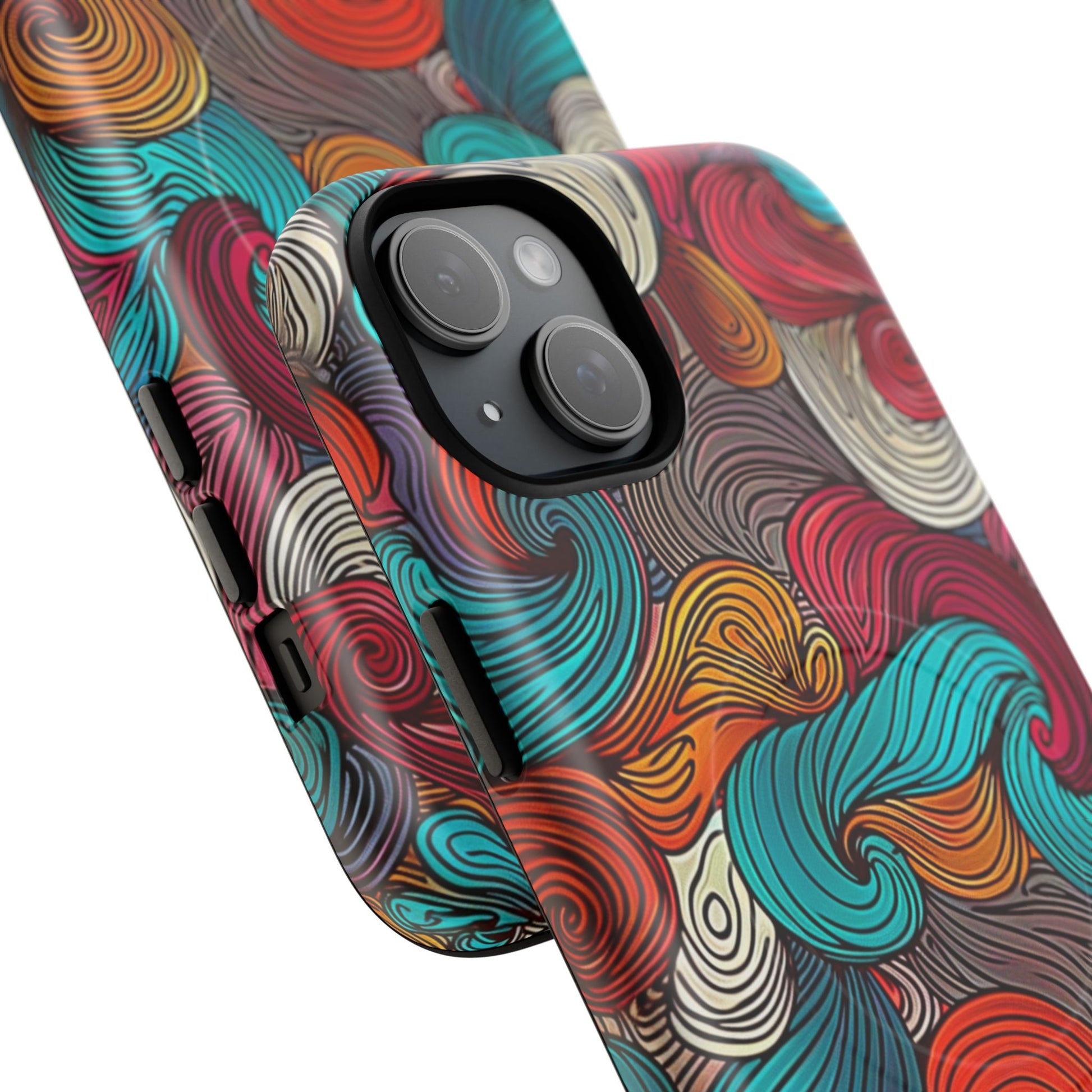 Phone Case - Vivid Curls | MagSafe iPhone Case