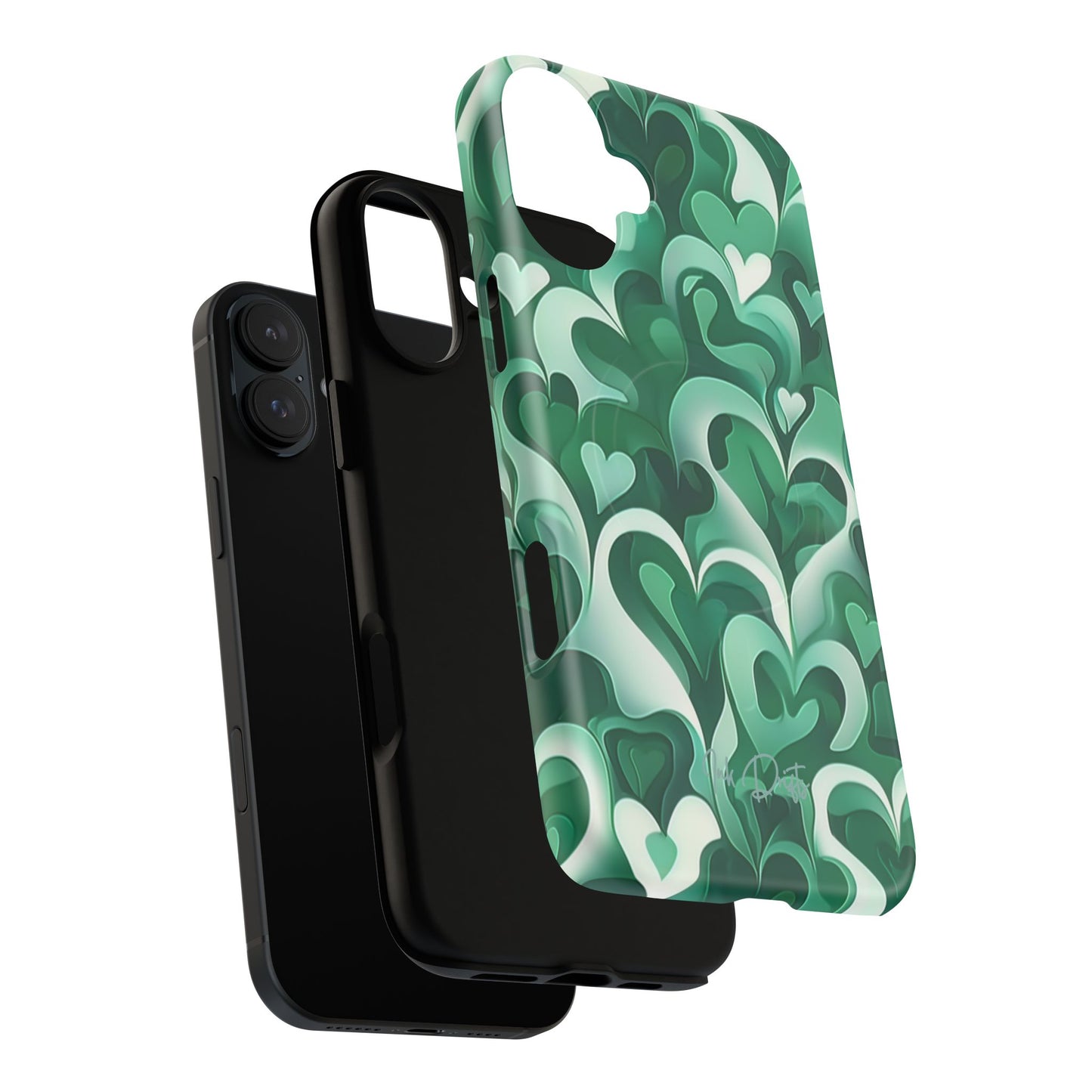 Phone Case - Emerald Love | MagSafe iPhone Case