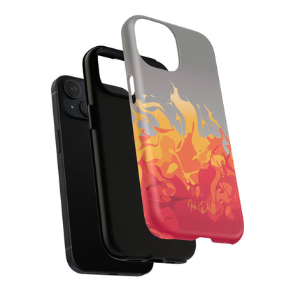 Phone Case - Flame Burst | MagSafe iPhone Case