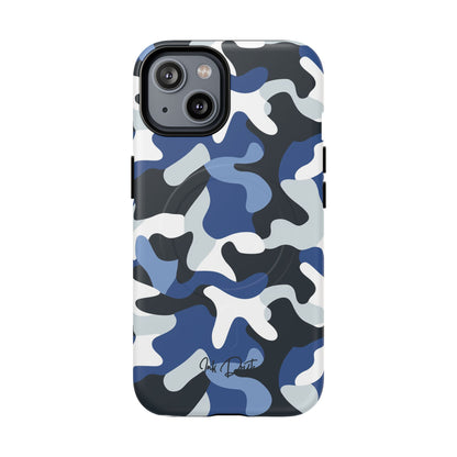 iPhone 14 Matte Phone Case - Arctic Camo | MagSafe iPhone Case