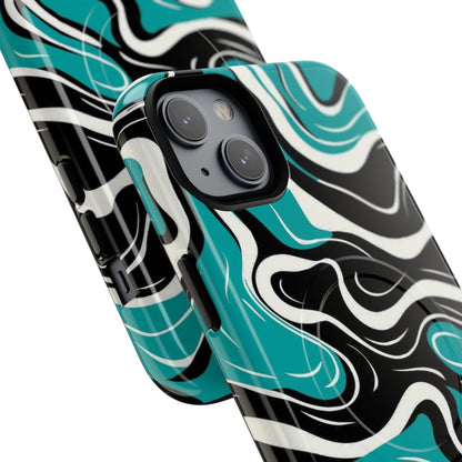 Phone Case - Teal Tempest | MagSafe iPhone Case