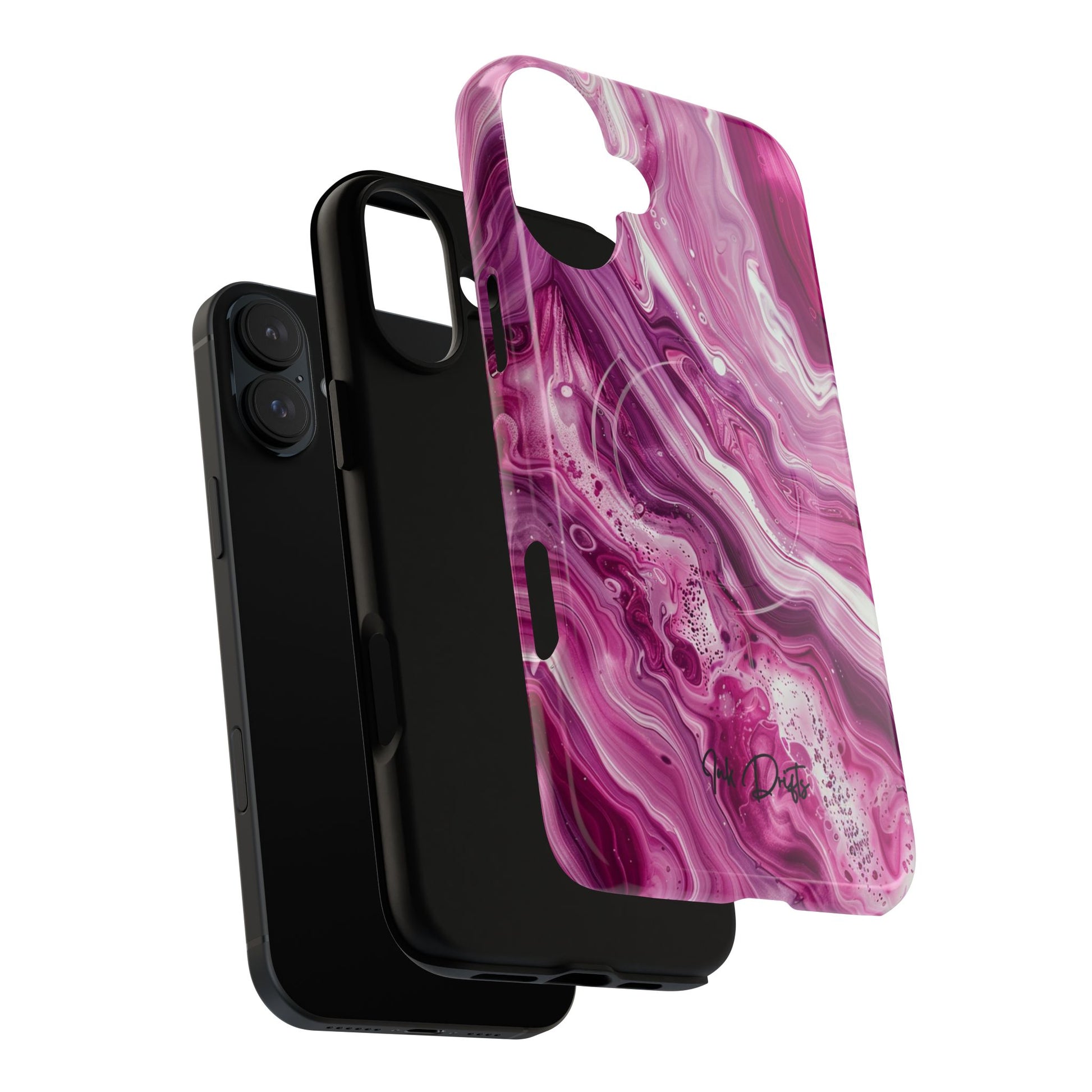 Phone Case - Pink Marble | MagSafe iPhone Case