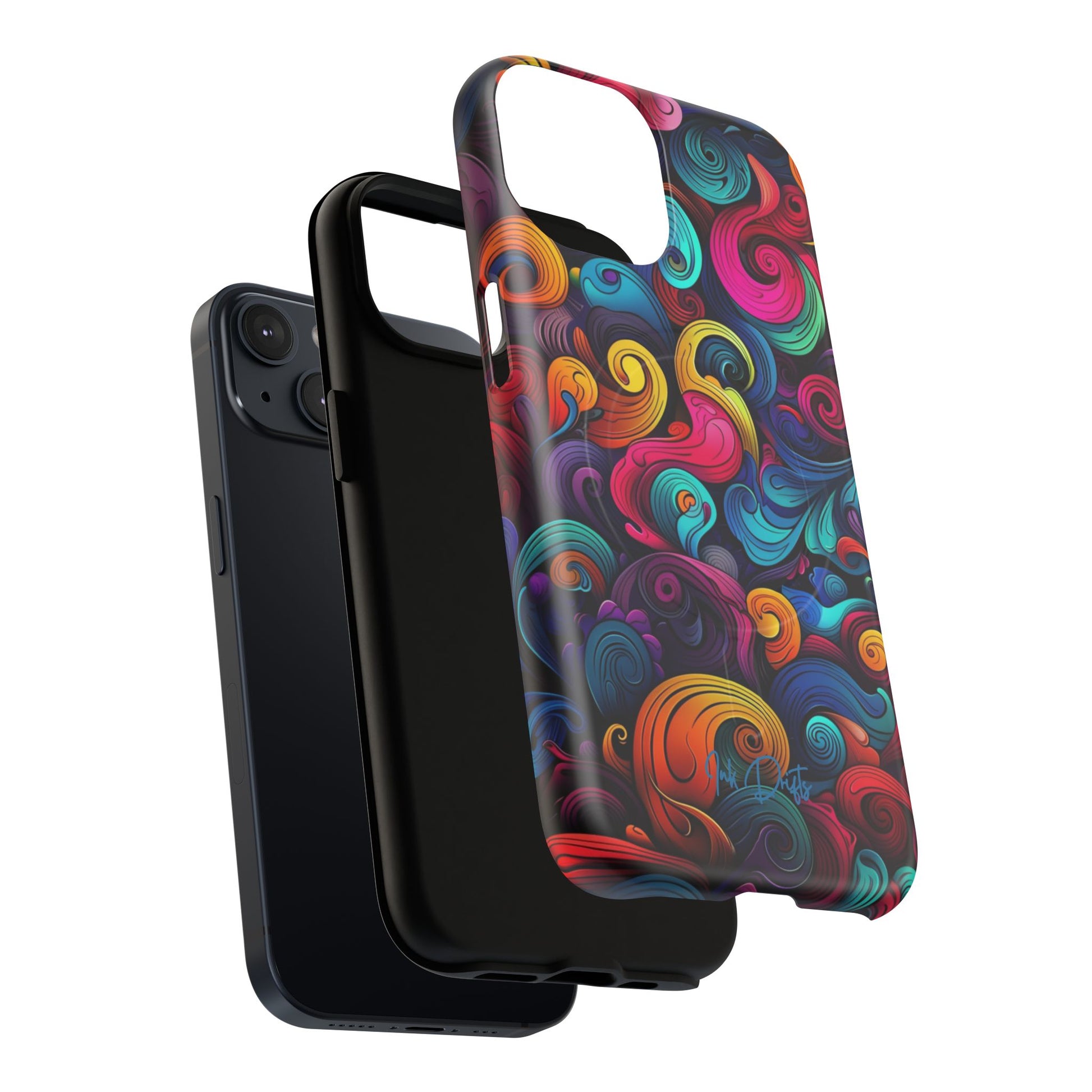 Phone Case - Psychedelic Waves | MagSafe iPhone Case