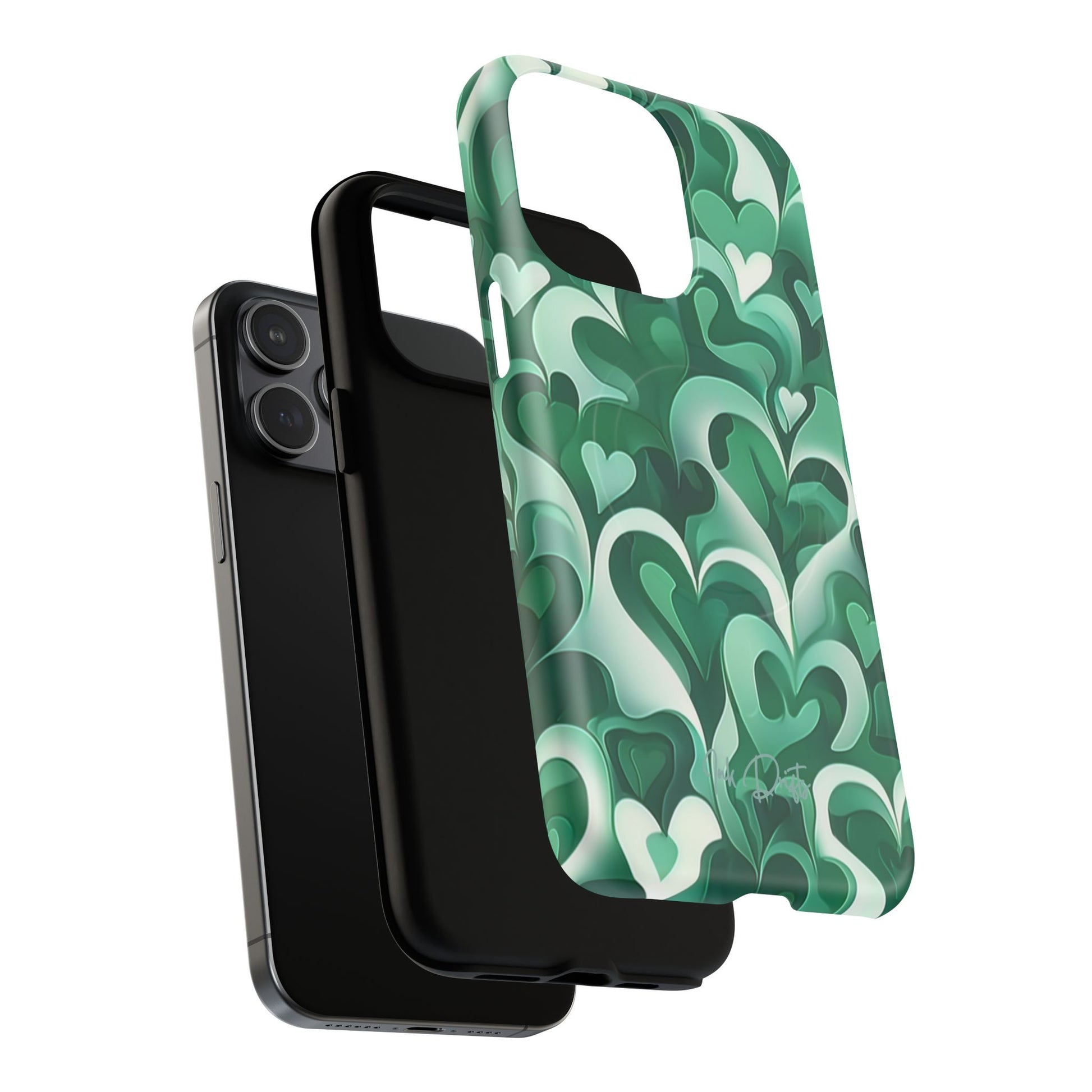 Phone Case - Emerald Love | MagSafe iPhone Case