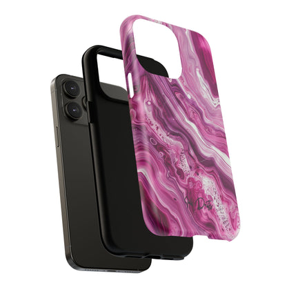 Phone Case - Pink Marble | MagSafe iPhone Case