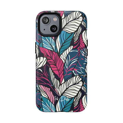 iPhone 14 Matte Phone Case - Leaf Symphony | MagSafe iPhone Case