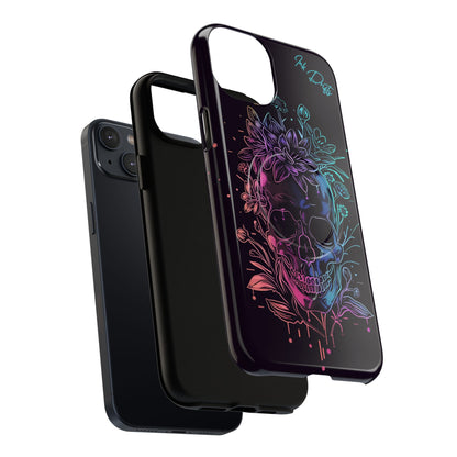 Phone Case - Neon Skull | MagSafe iPhone Case