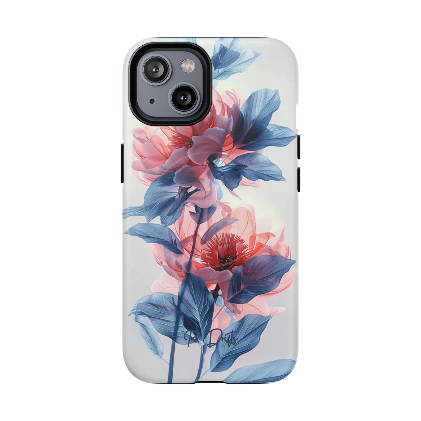 iPhone 14 Matte Phone Case - Ethereal Blooms | MagSafe iPhone Case