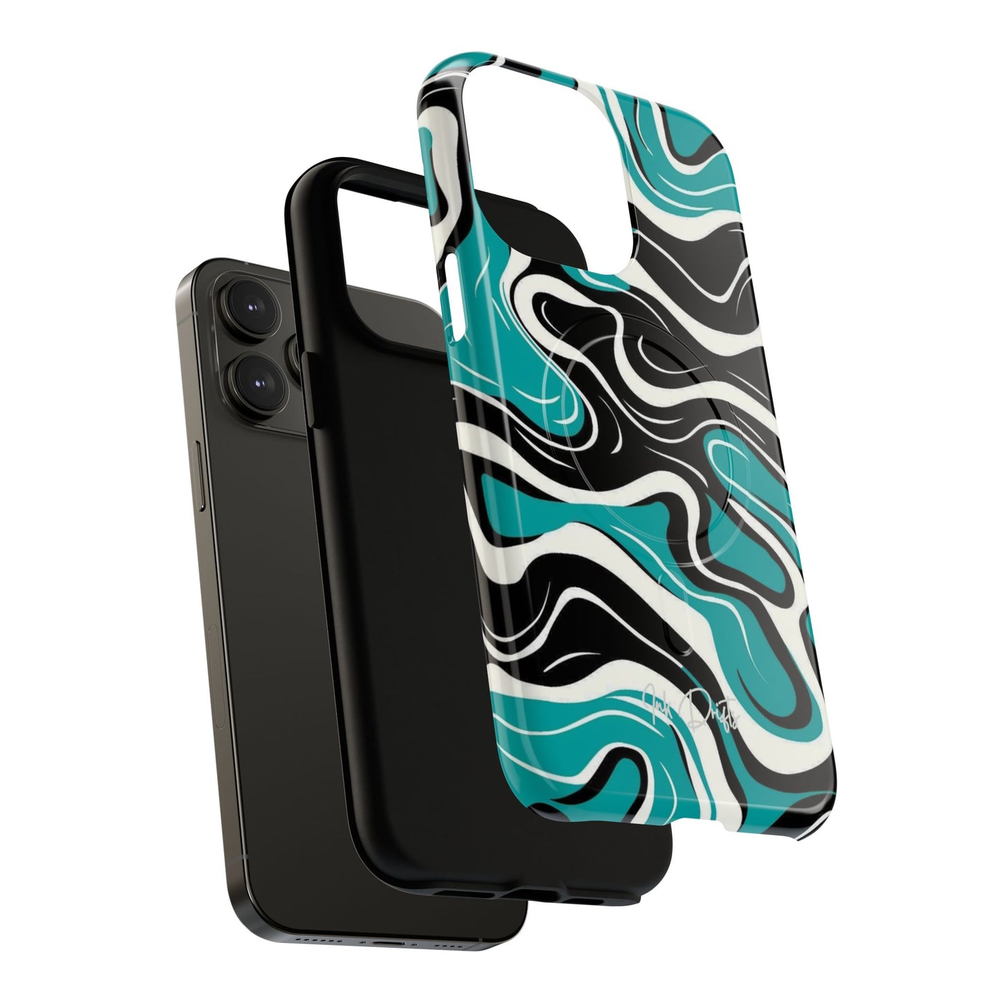 Phone Case - Teal Tempest | MagSafe iPhone Case