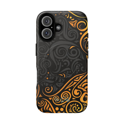 iPhone 16 Matte Phone Case - Sun Eclipse | MagSafe iPhone Case