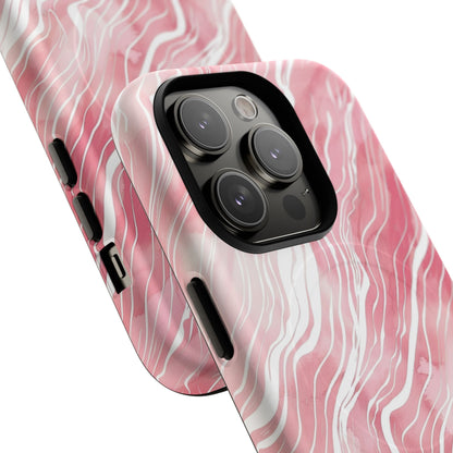 Phone Case - Blush Waves | MagSafe iPhone Case