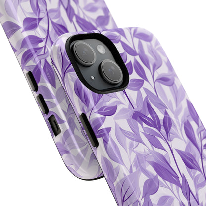 Phone Case - Lavender Leaves | MagSafe iPhone Case