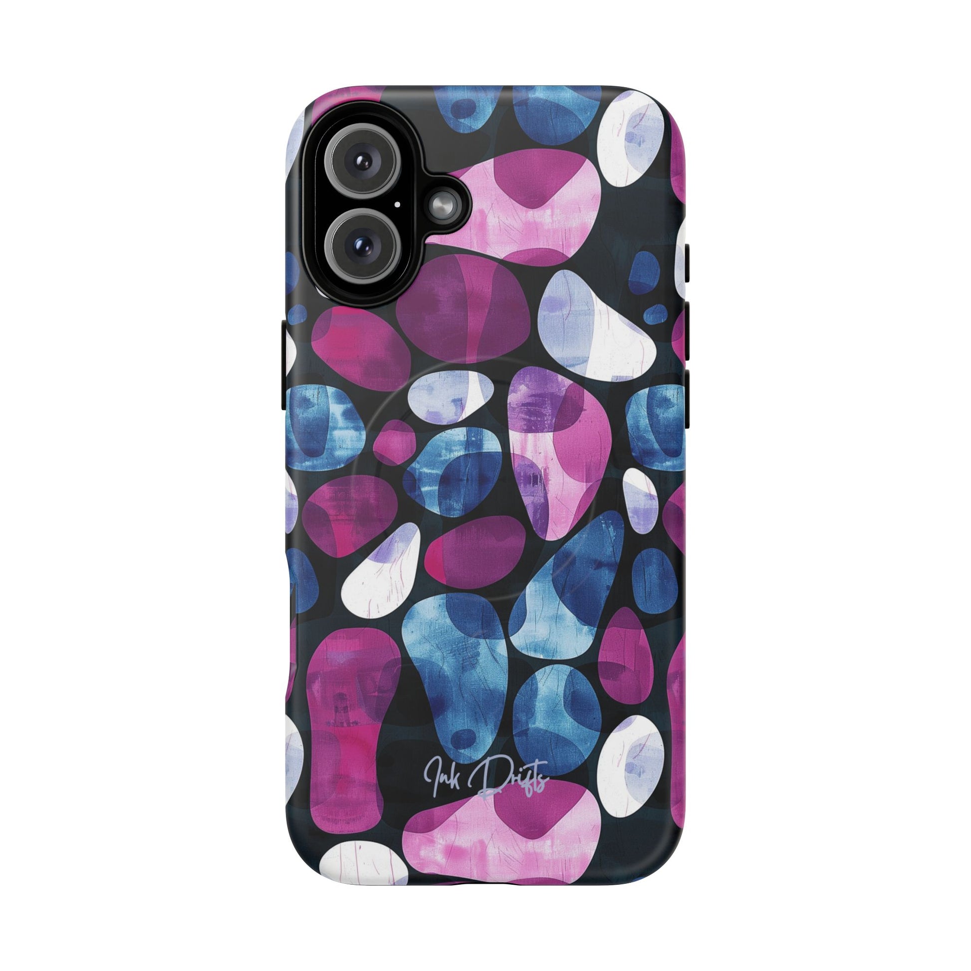 iPhone 16 Plus Matte Phone Case - Pebbles | MagSafe iPhone Case