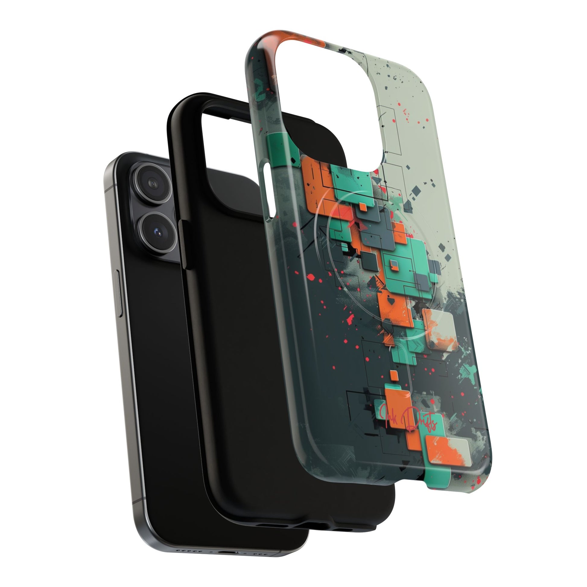 Phone Case - Techno Mosaic | MagSafe iPhone Case