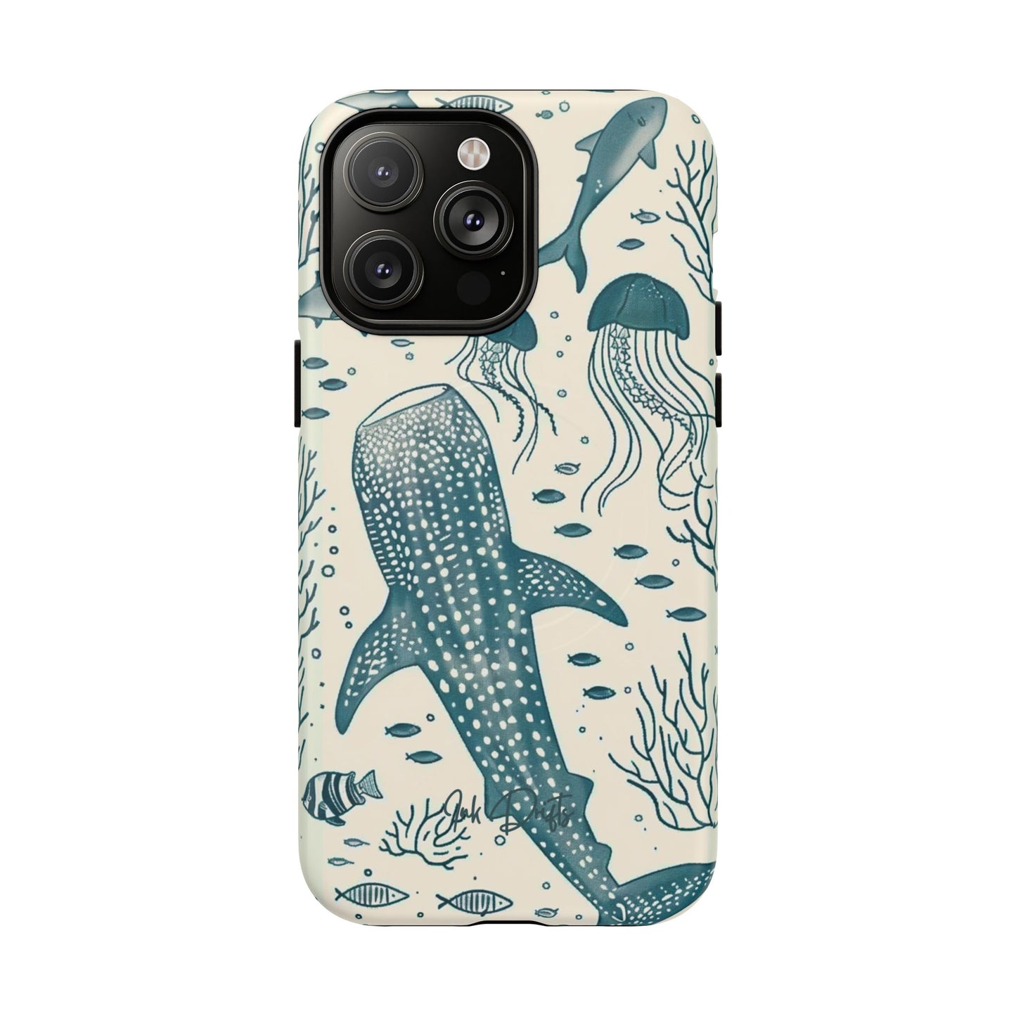 iPhone 14 Pro Max Matte Phone Case - Ocean Depths | MagSafe iPhone Case