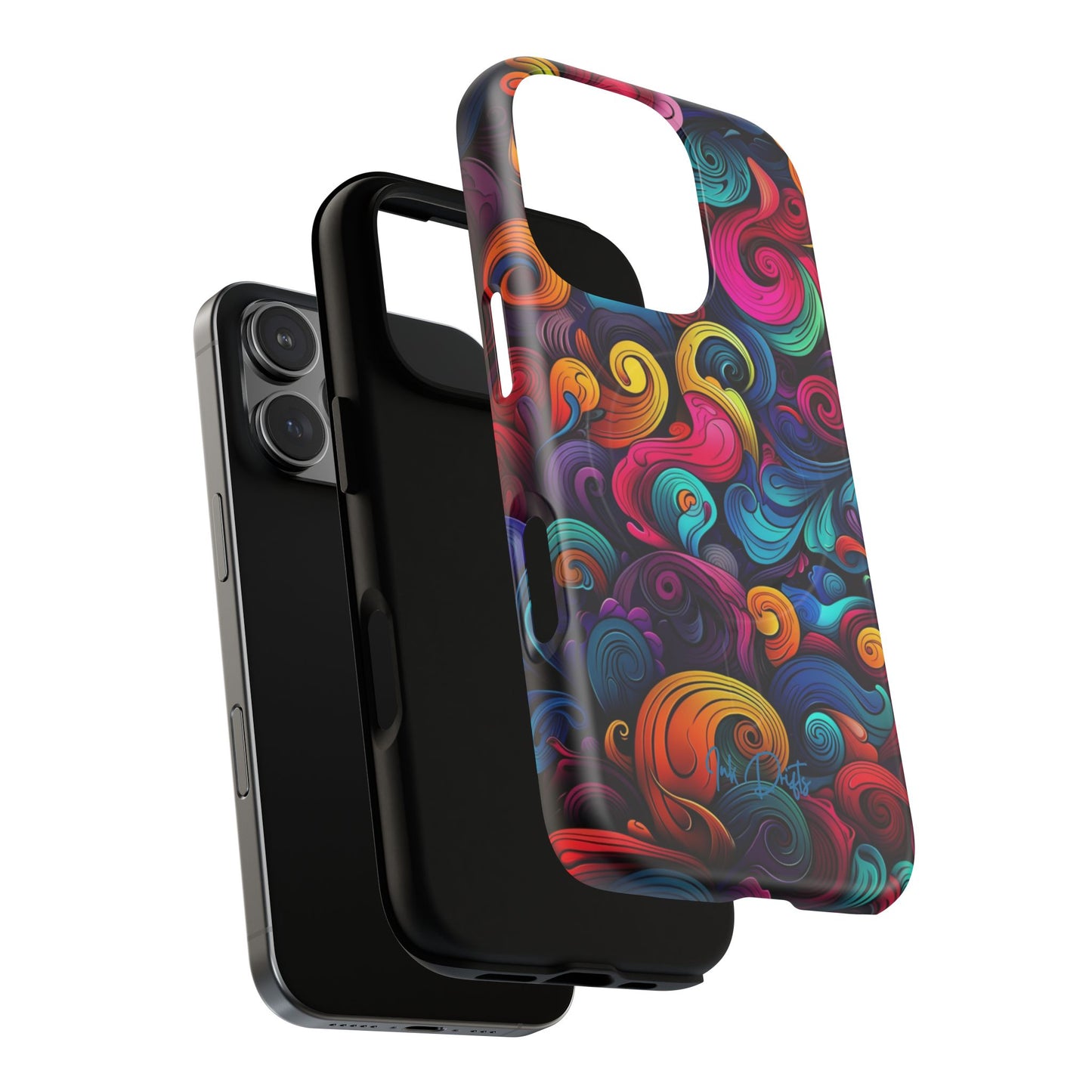 Phone Case - Psychedelic Waves | MagSafe iPhone Case