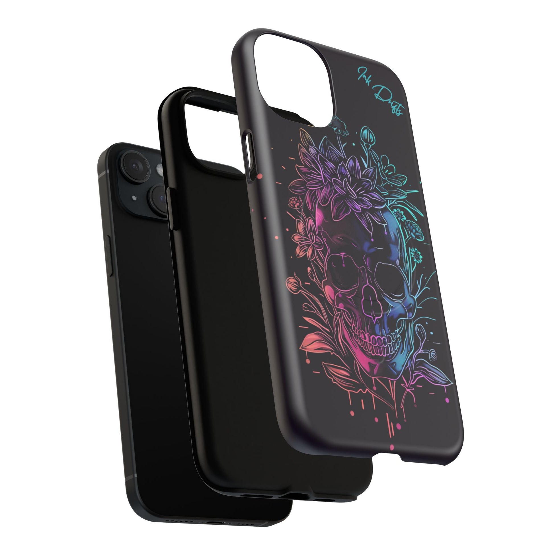 Phone Case - Neon Skull | MagSafe iPhone Case