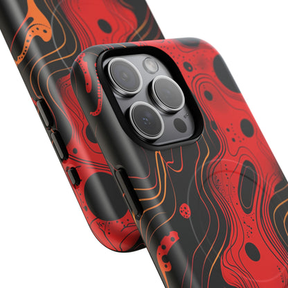 Phone Case - Magma Flow | MagSafe iPhone Case