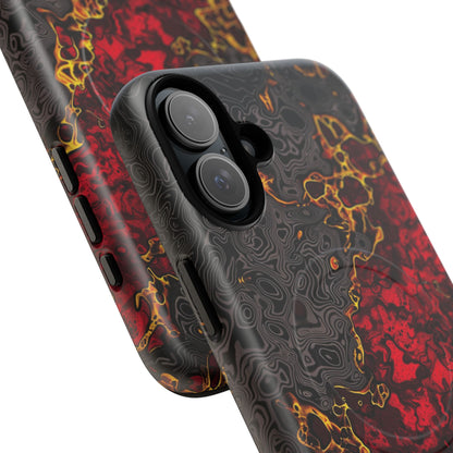 Phone Case - Volcanic Veins | MagSafe iPhone Case