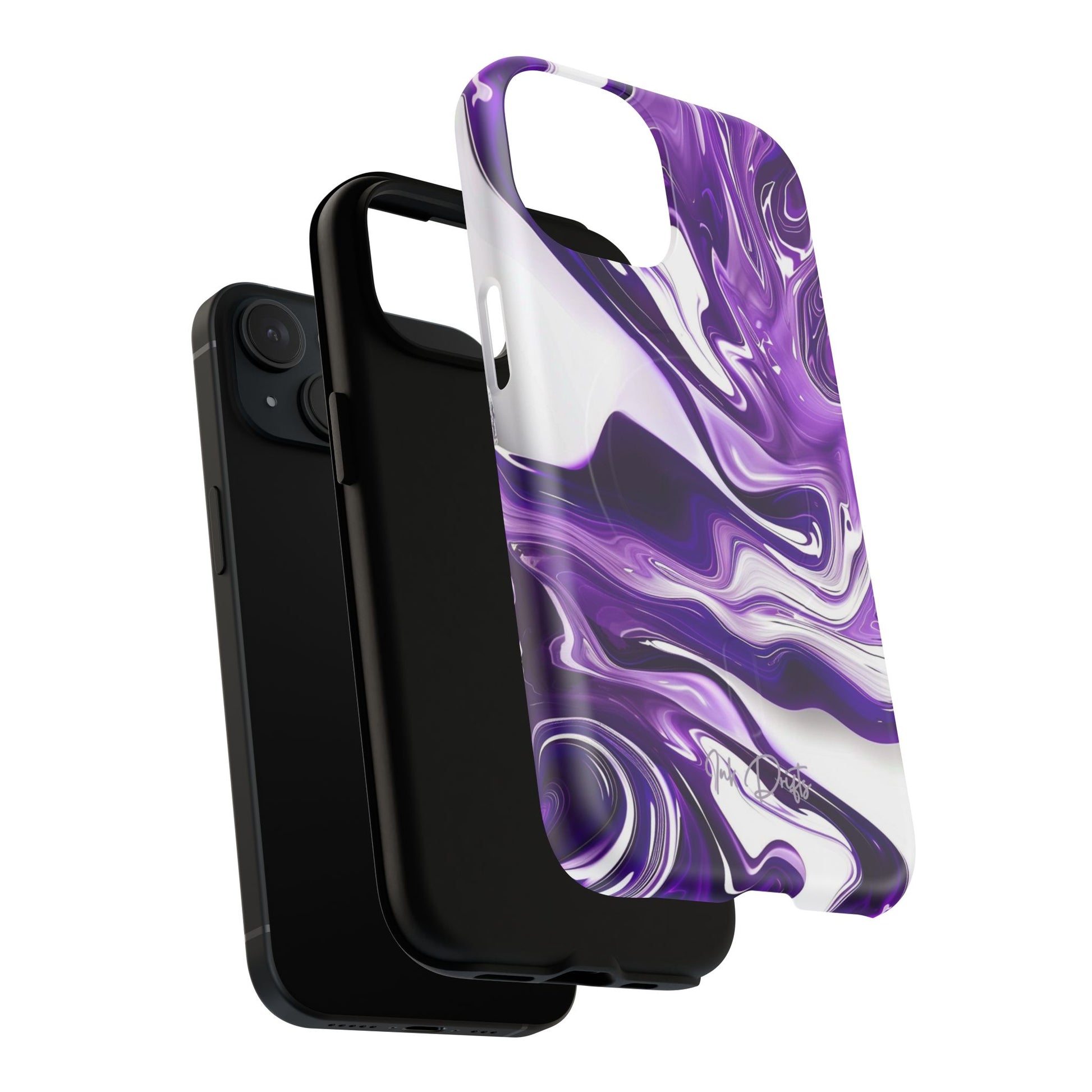 Phone Case - Violet Vortex | MagSafe iPhone Case