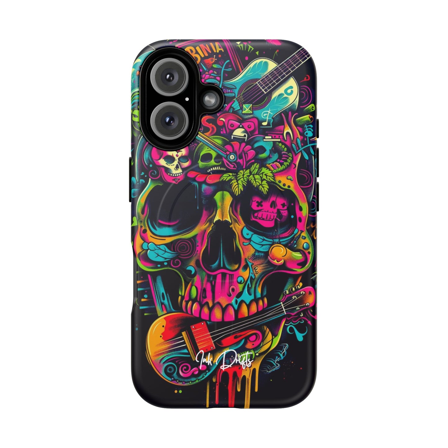 iPhone 16 Matte Phone Case - Psychedelic Harmony | MagSafe iPhone Case