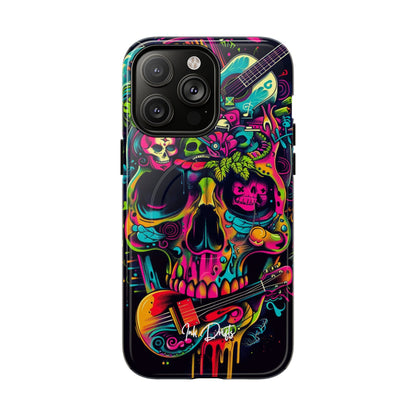 iPhone 14 Pro Max Glossy Phone Case - Psychedelic Harmony | MagSafe iPhone Case