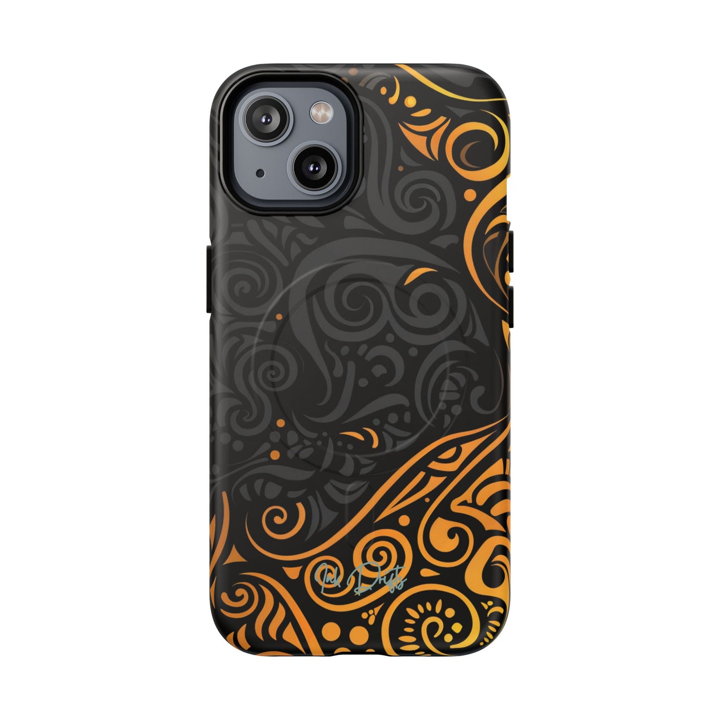 iPhone 14 Matte Phone Case - Sun Eclipse | MagSafe iPhone Case