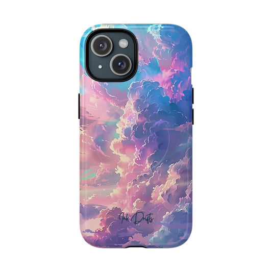 iPhone 15 Glossy Phone Case - Dreamy Skies | MagSafe iPhone Case