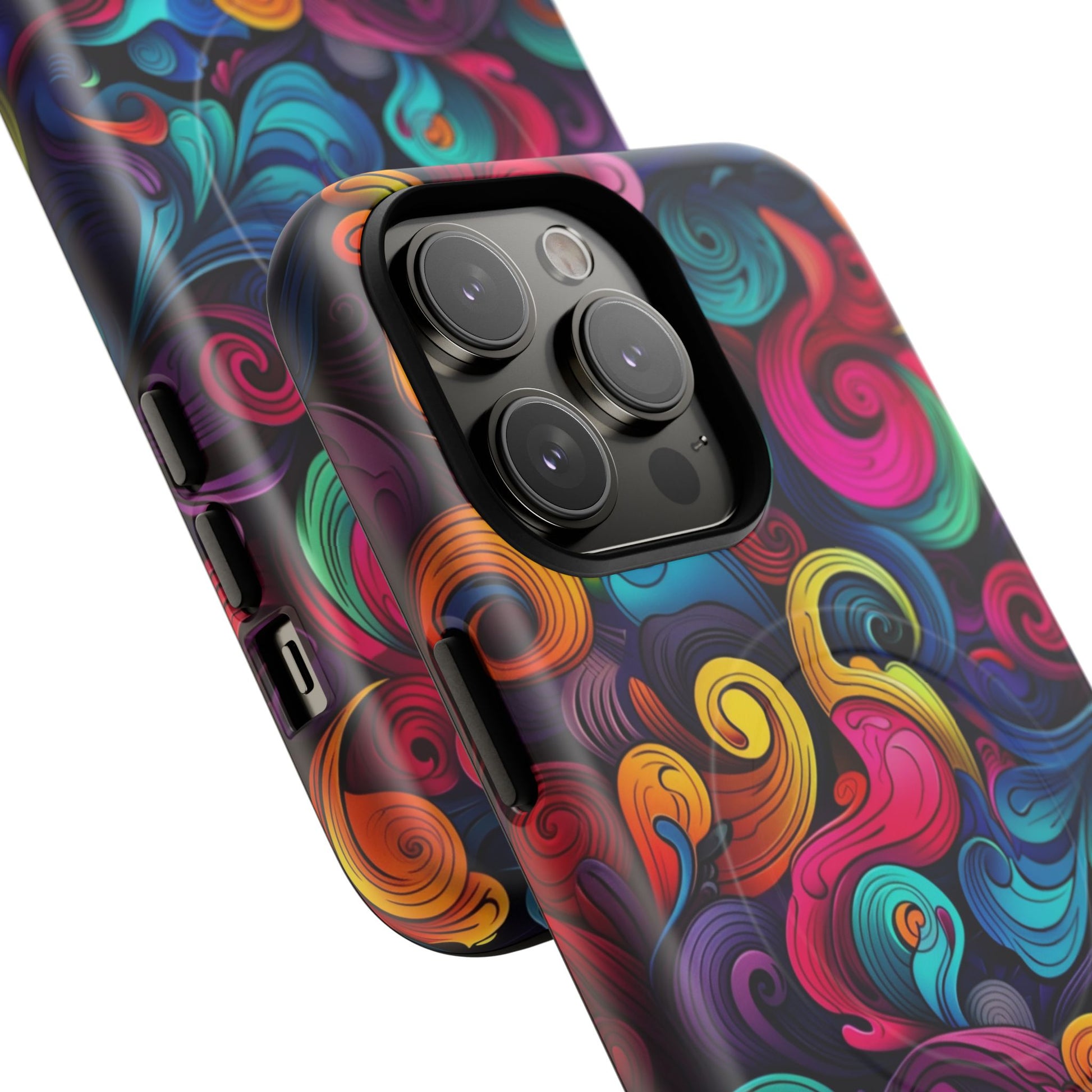 Phone Case - Psychedelic Waves | MagSafe iPhone Case