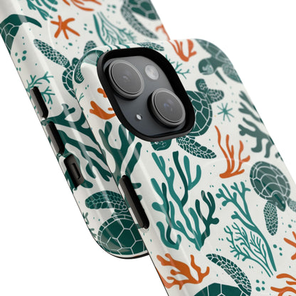 Phone Case - Turtle Tango | MagSafe iPhone Case