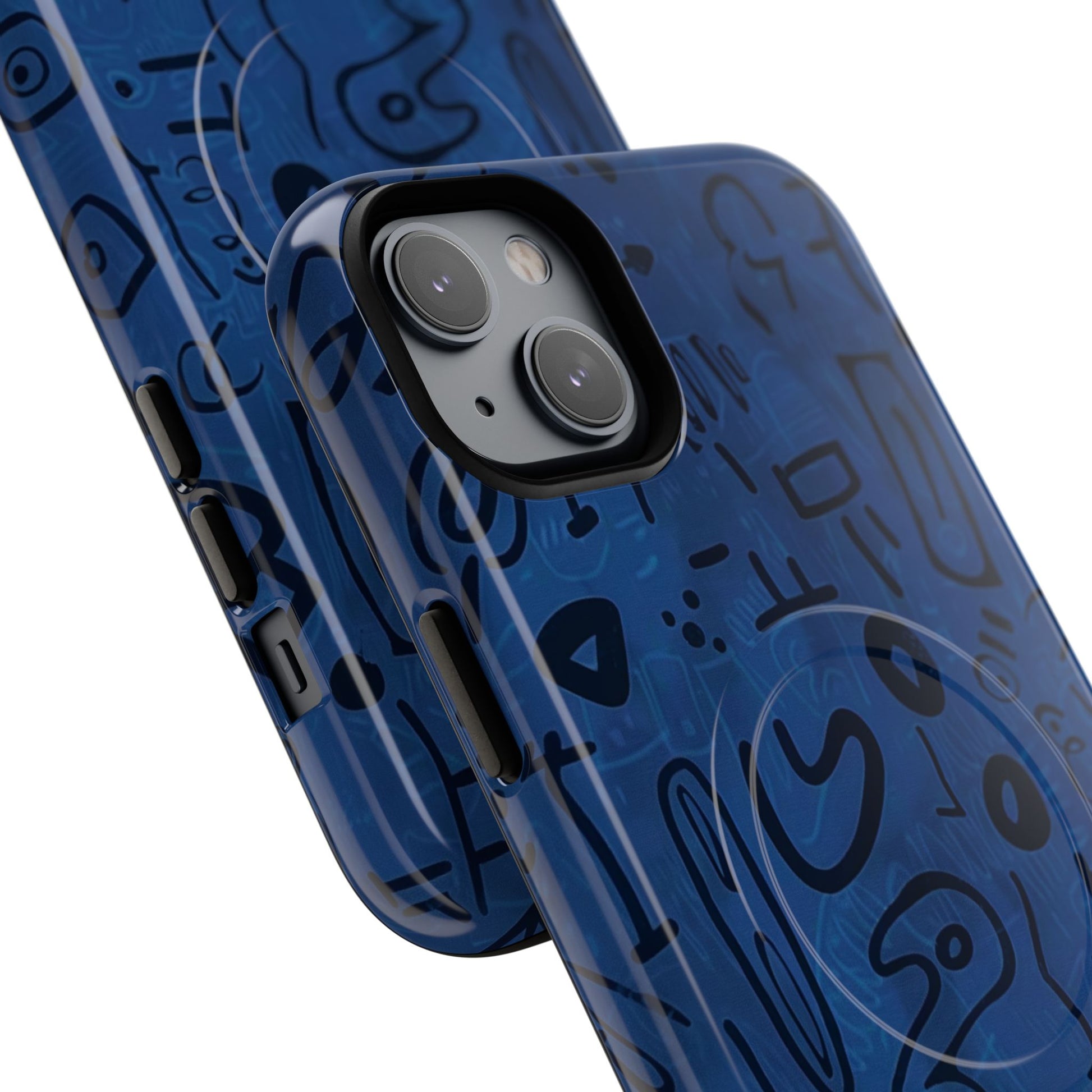 Phone Case - Nocturnal Scribbles | MagSafe iPhone Case