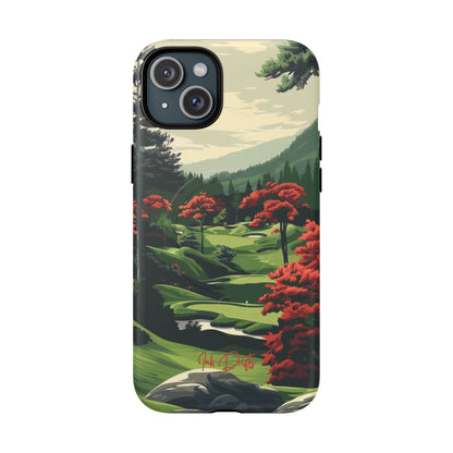 iPhone 15 Plus Matte Phone Case - Tranquil Hills | MagSafe iPhone Case