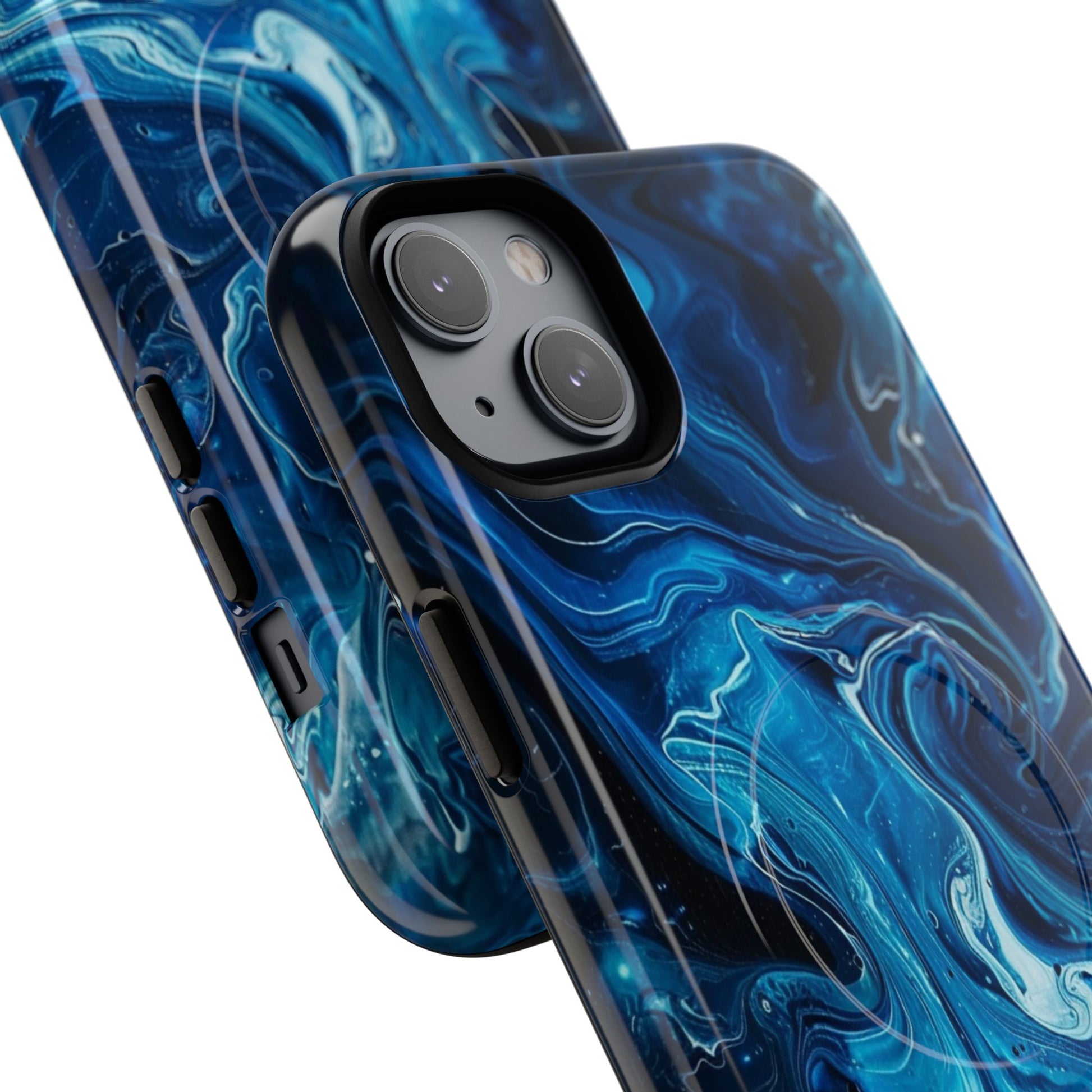 Phone Case - Blue Swirl | MagSafe iPhone Case