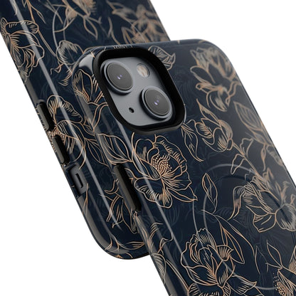 Phone Case - Golden Elegance | MagSafe iPhone Case