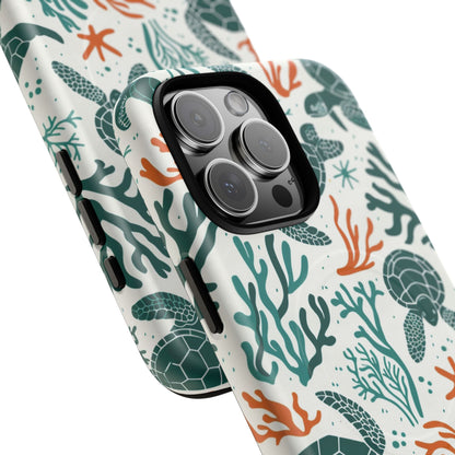 Phone Case - Turtle Tango | MagSafe iPhone Case