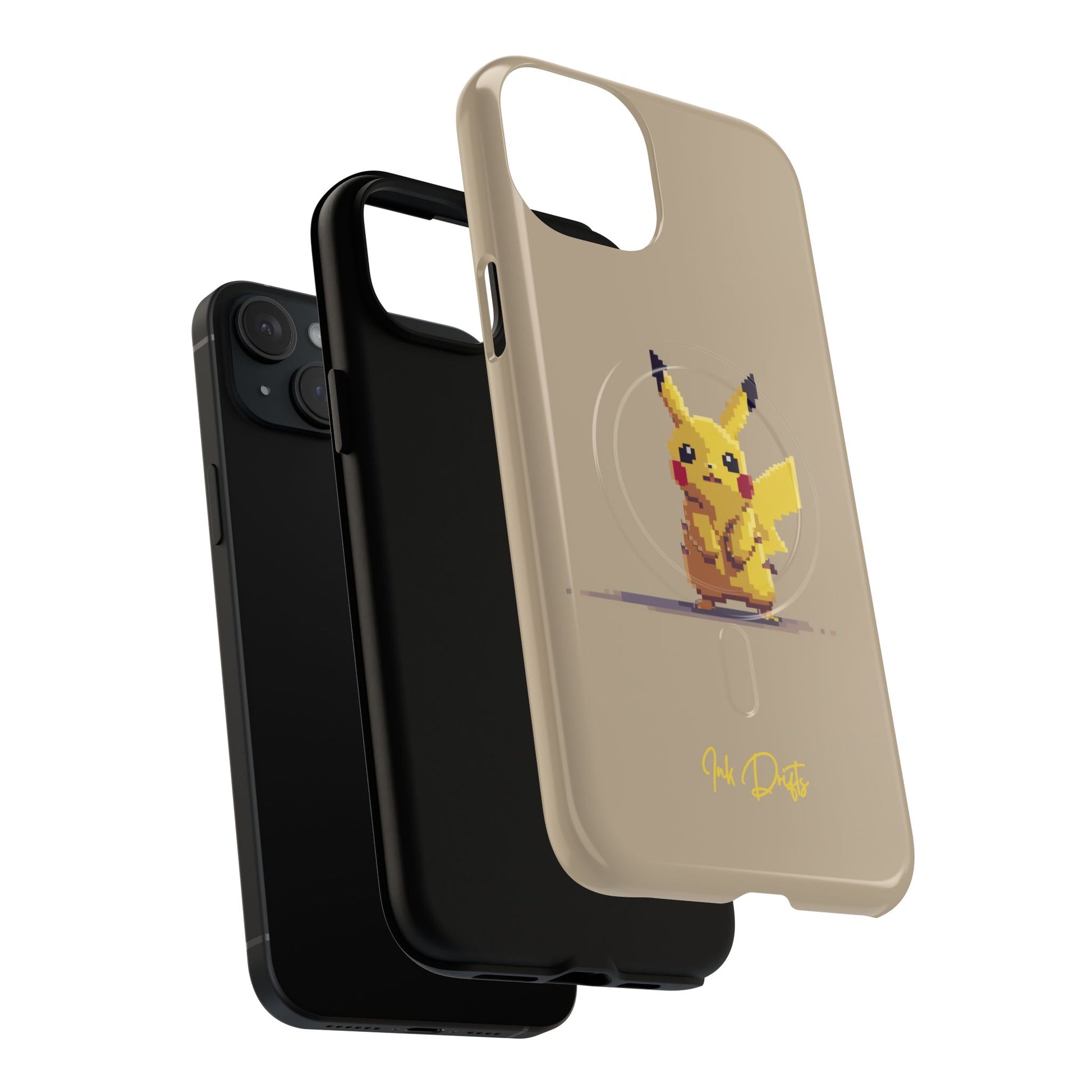 Phone Case - Pixel Pikachu 2 | MagSafe iPhone Case