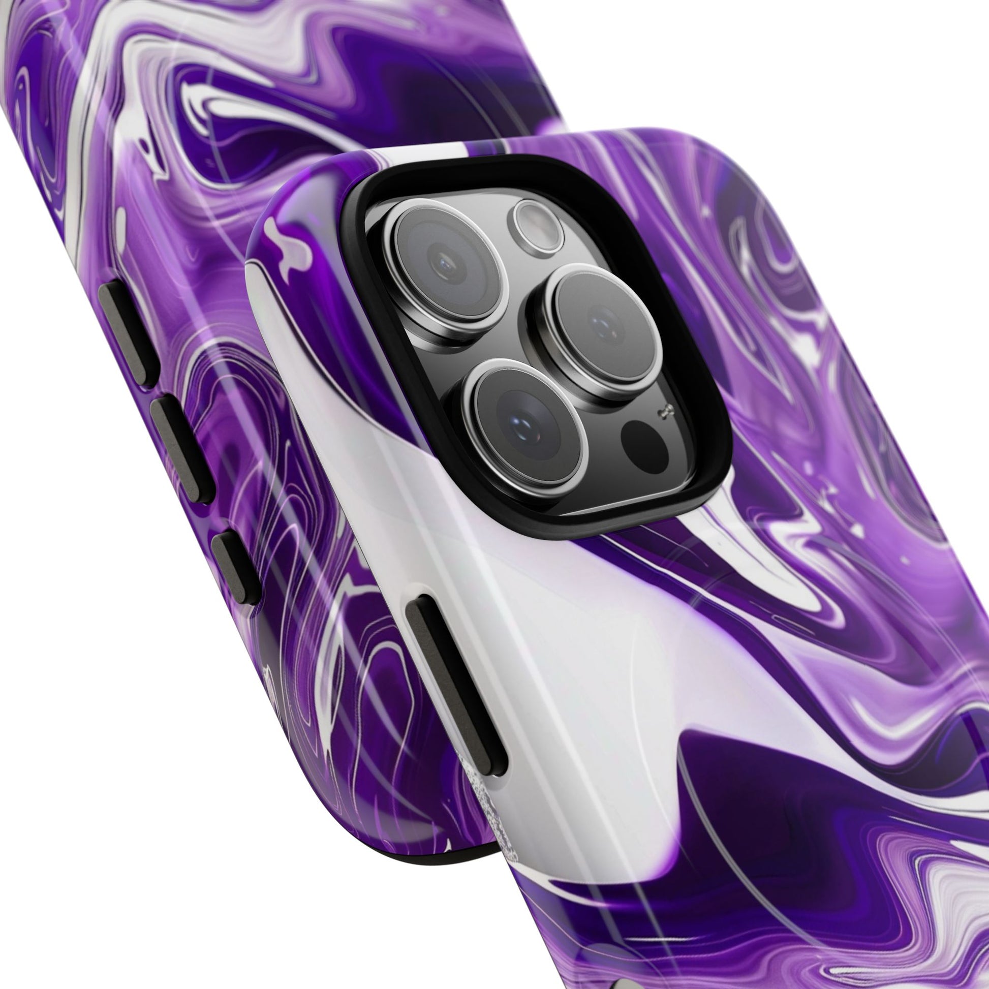 Phone Case - Violet Vortex | MagSafe iPhone Case