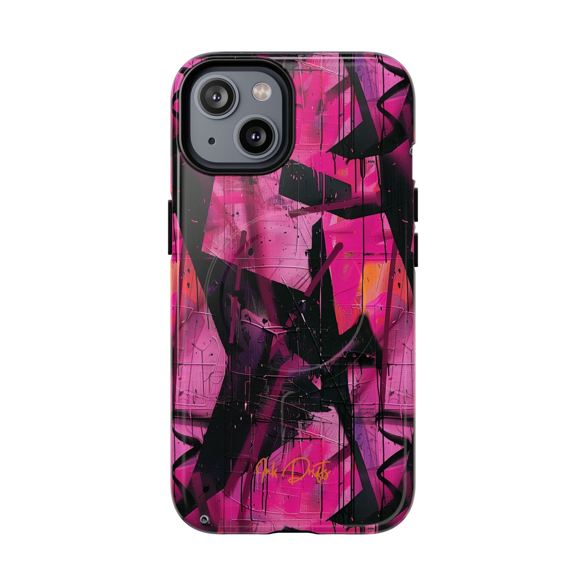 iPhone 14 Glossy Phone Case - Urban Vibe | MagSafe iPhone Case