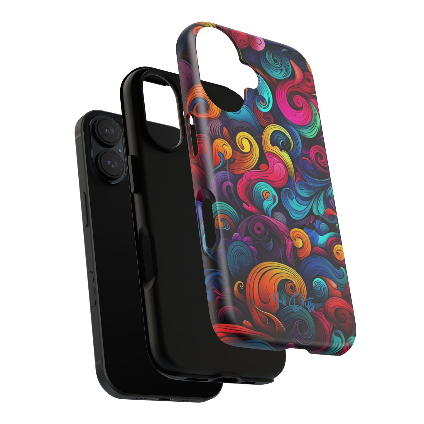 Phone Case - Psychedelic Waves | MagSafe iPhone Case