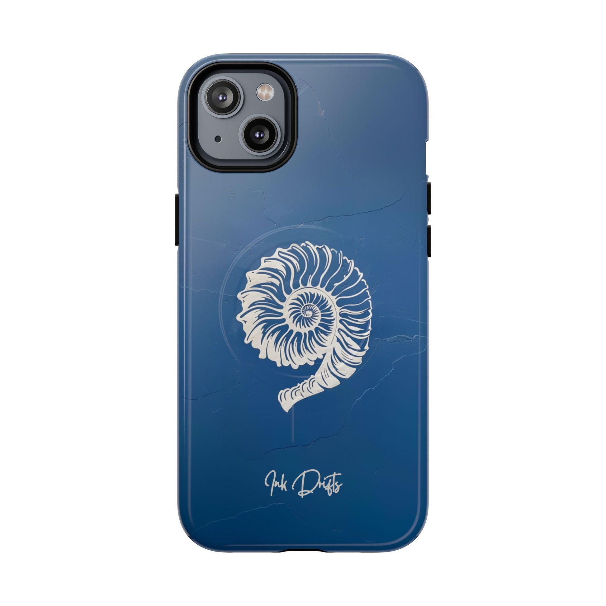 iPhone 14 Plus Glossy Phone Case - Fossil Whisper | MagSafe iPhone Case