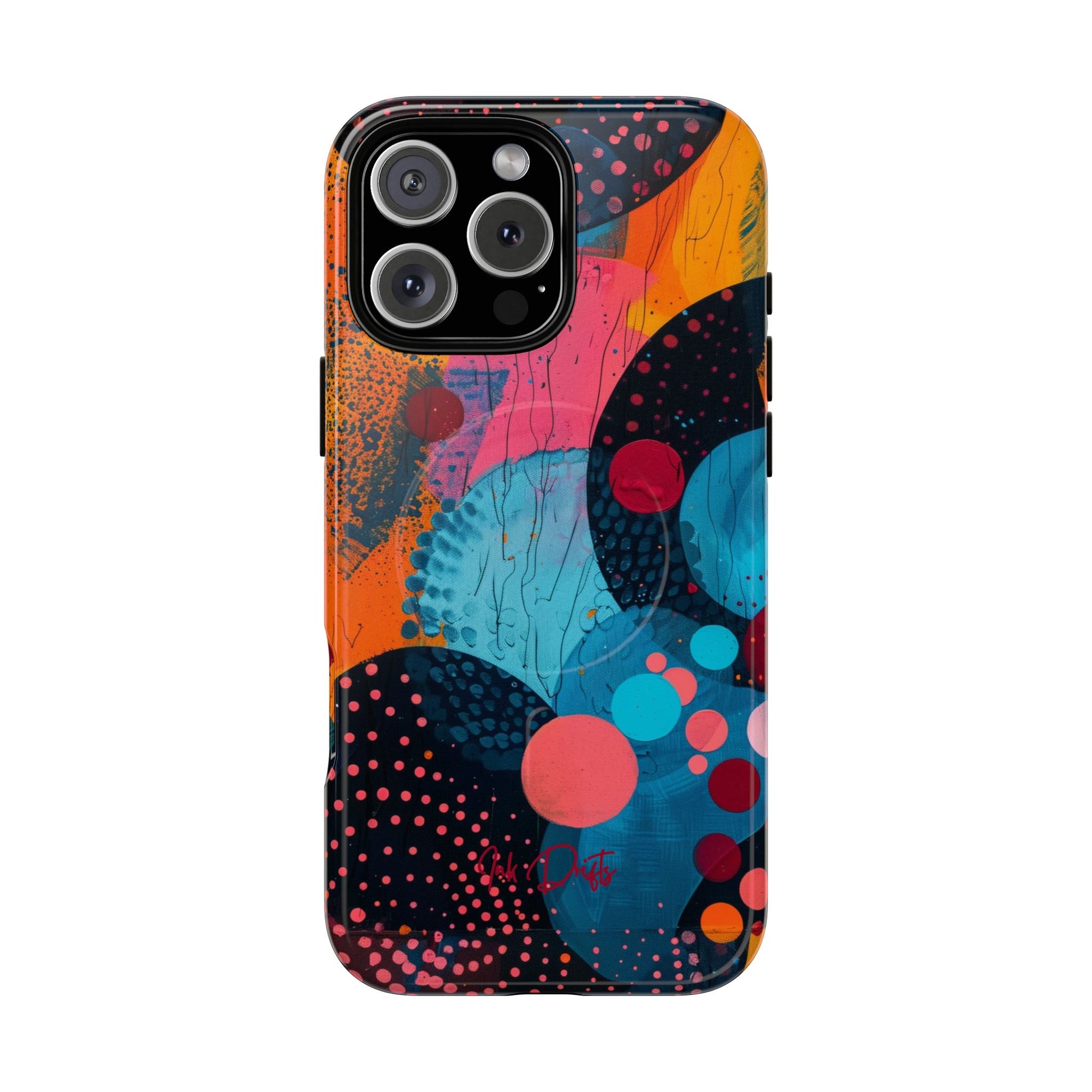 iPhone 16 Pro Max Glossy Phone Case - Color Burst | MagSafe iPhone Case