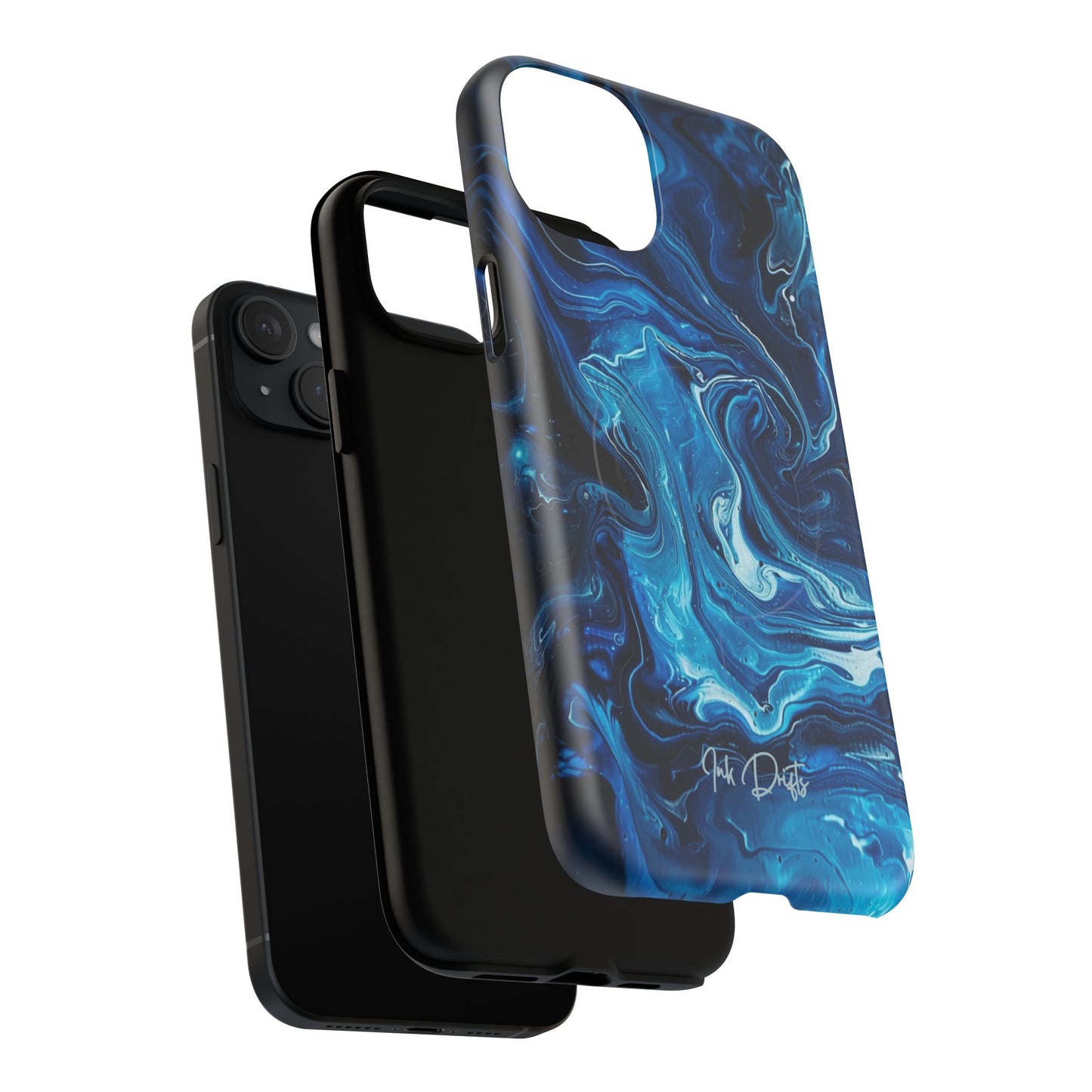 Phone Case - Blue Swirl | MagSafe iPhone Case