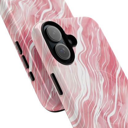 Phone Case - Blush Waves | MagSafe iPhone Case