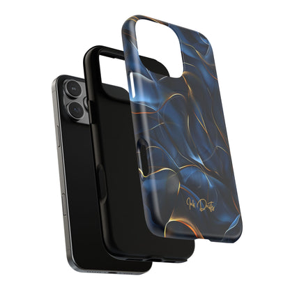 Phone Case - Golden Currents | MagSafe iPhone Case