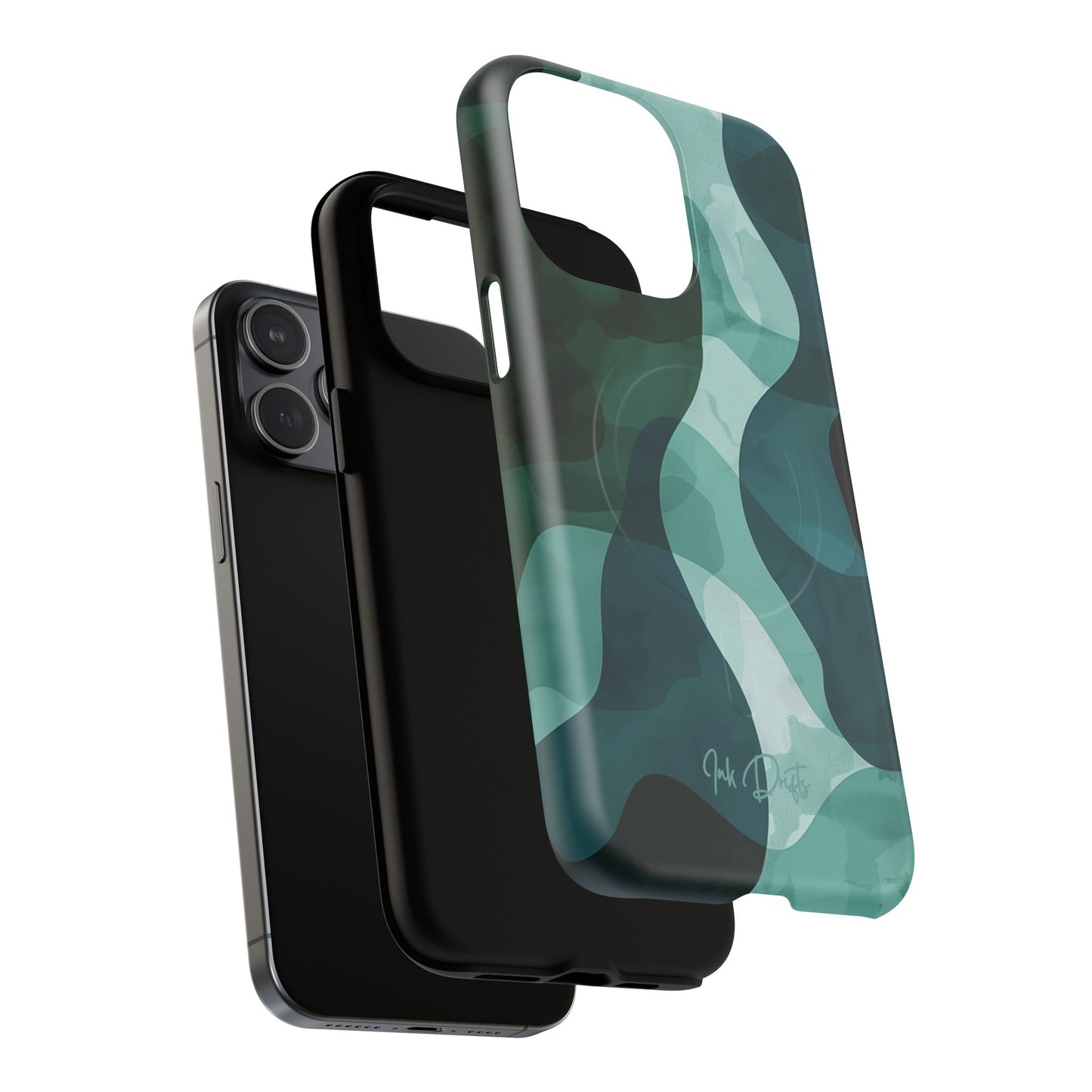 Phone Case - Verdant Waves | MagSafe iPhone Case